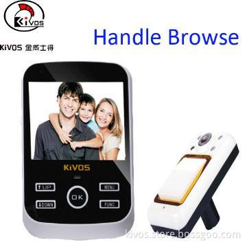 Digital Peephole IR Night Vision Door Viewer With Auto Video Taking